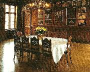 Michael Ancher den brodumske spisesal i skagens museum USA oil painting artist